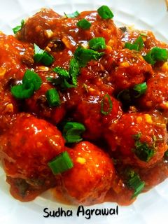 फूलगोभी ड्राई मंचूरियन(Phoolgobhi dry munchurian recipe in Hindi) रेसिपी मुख्य फोटो