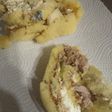Arrollado de atún y de Roquefort