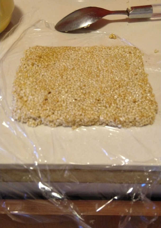 Una foto de Barritas de Sésamo con Miel