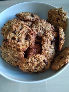 Una foto de Galletas de avena con chocolate y naranja