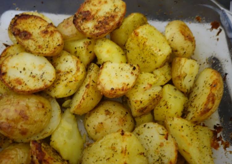 Steps to Prepare Quick Roasted Potatoes