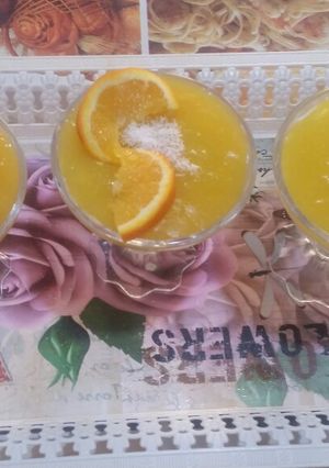 صورة لوصفة تحلية بالبرتقال