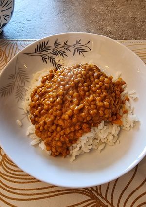 Una foto de Lentejas al Curry