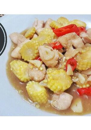 Foto resep Ayam Ca Jagung Muda