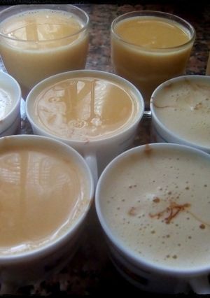 Una foto de Flan Royal