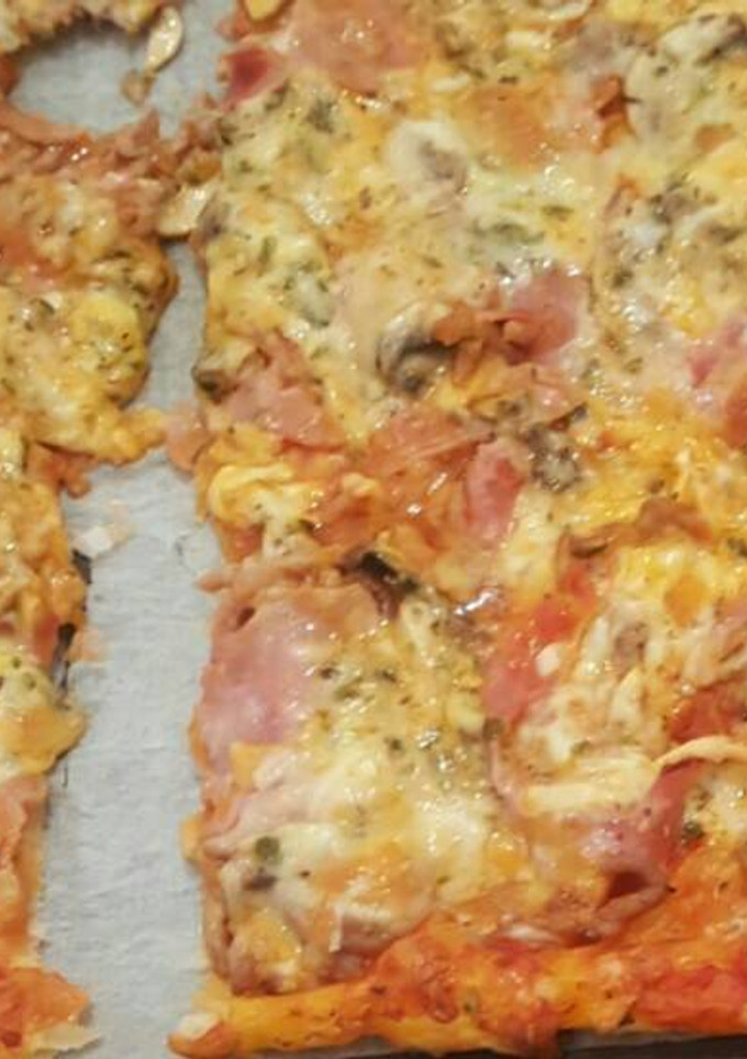 Una foto de Pizza en masa de hojaldre