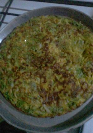Una foto de Verde "tortilla"