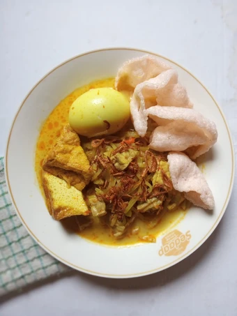 Easy Ways Prepare Recipes Lontong Sayur Lodeh Labu Siam the Perfect Delicious.