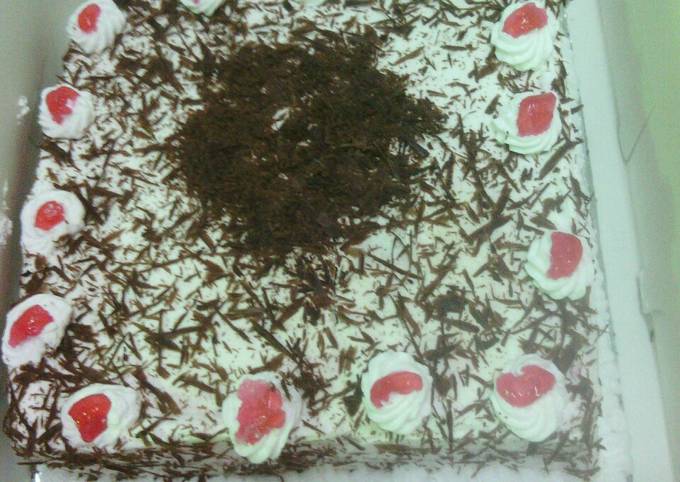 Recipe of Homemade Black forest cake#authors marathon