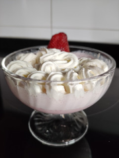 Una foto de Smoothie de fresa en Mambo