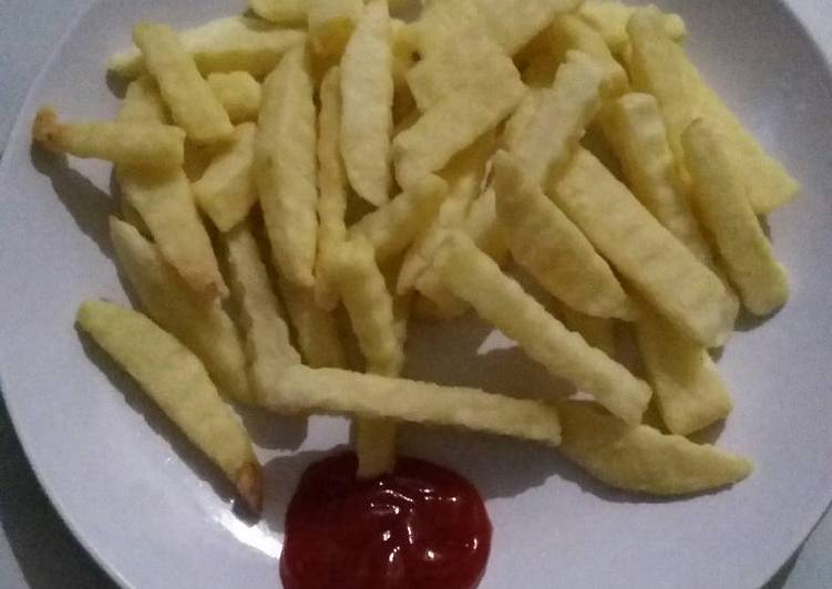 Kentang goreng ala kfc