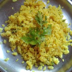 A picture of Kanda Poha.