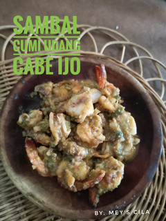 Foto resep Sambal Cumi Udang Cabe Ijo