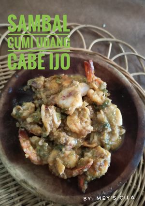 Foto resep Sambal Cumi Udang Cabe Ijo