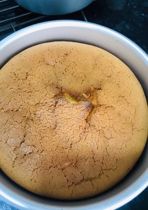 A picture of Vanilla Sponge Cake.