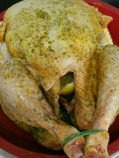 Una foto de Pollo al microondas