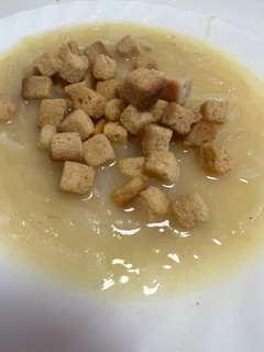 Una foto de Sopa de cebolla