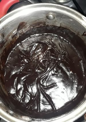 Una foto de Crema pastelera de chocolate