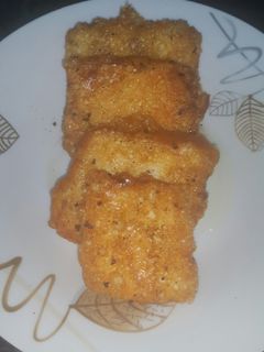 صورة لوصفة جبنه بيضاء (جبنة غنم) مقليه