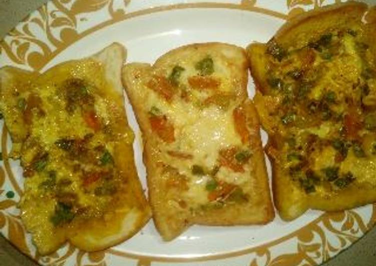 Recipe of Favorite Fried bread with vegetables