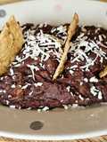 Frijoles refritos con tocino