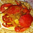 Kepiting saos kare (sedikit pedas)