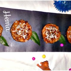 A picture of Schezwan eggplant cutlet.