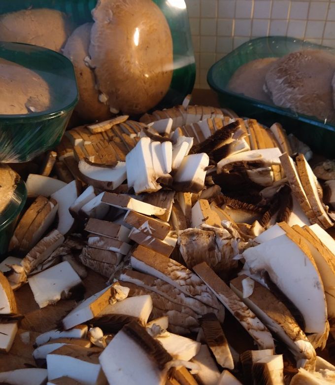 Foto di Funghi portobello trifolati