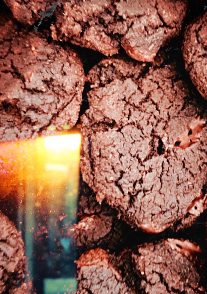 Una foto de Chocolate chip keto cookies