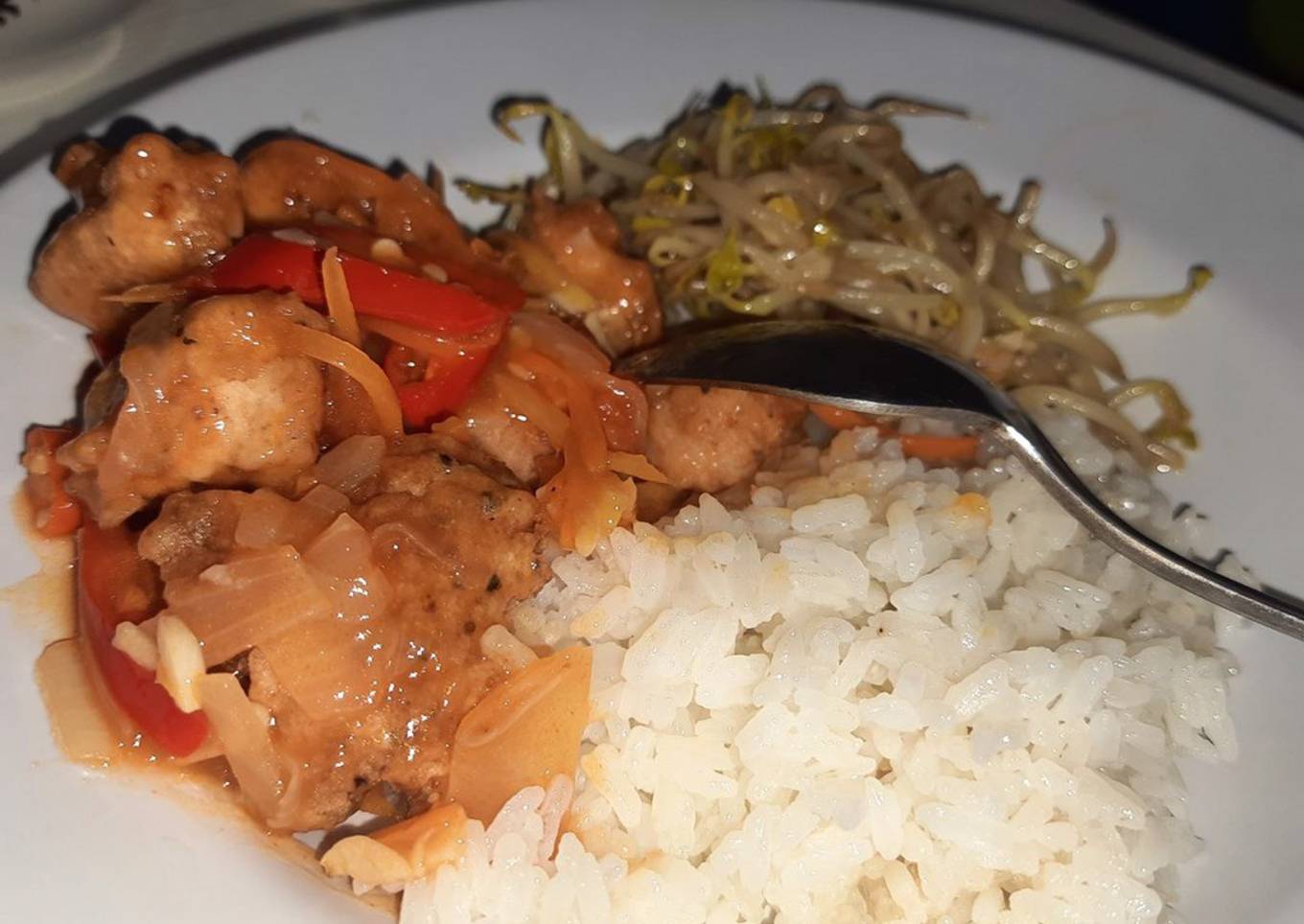 Ayam krispi asam manis