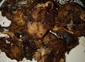 Foto resep Ikan laut kacangan goreng gurih