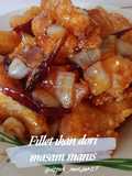 Fillet ikan dori masam manis
