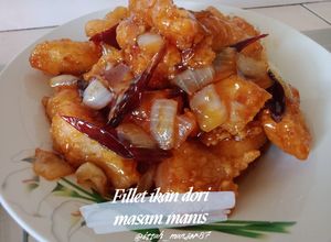Gambar Fillet ikan dori masam manis