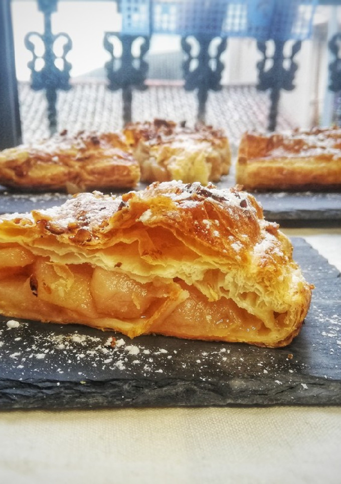 Foto de Tarte de Pera, Tangerina e Noz