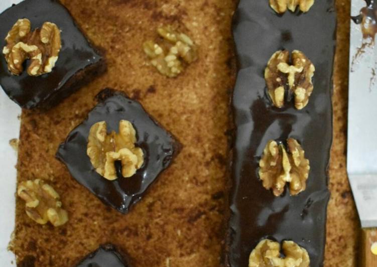 Brownies Walnut Coklat Leleh