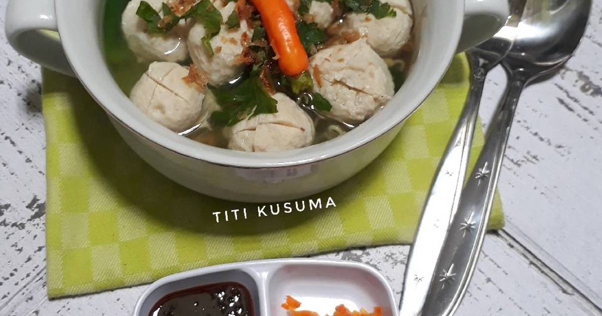 Resep Bakso Ayam Oleh Titi Kusuma Cookpad