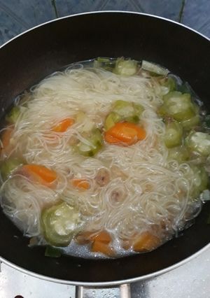 Foto resep Sayur oyong soun