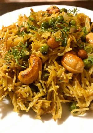 A picture of Sevai Upma / Vermicelli Upma Recipe.