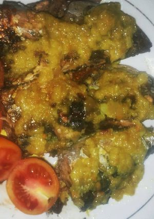 Foto resep Ikan bakar bumbu kemiri