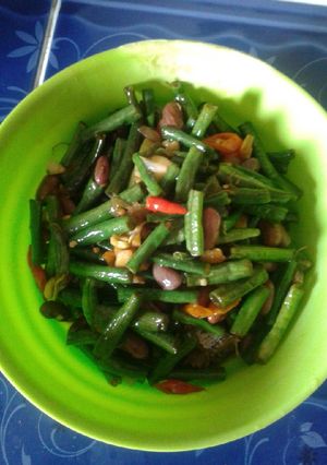 Foto resep Tumis kacang panjang