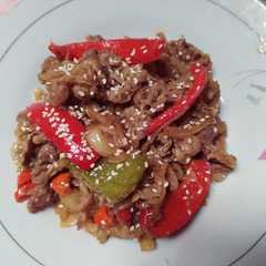 A picture of Beef Bulgogi simple.