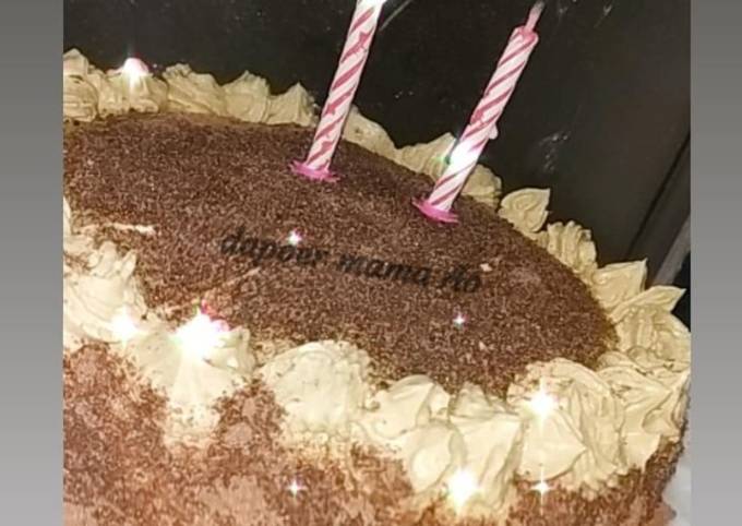 Resep: Kue ulang tahun murah meriah Menu Enak