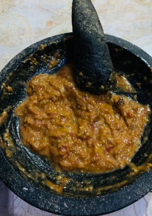 Foto resep Sambel pecel Lele/Ayam
