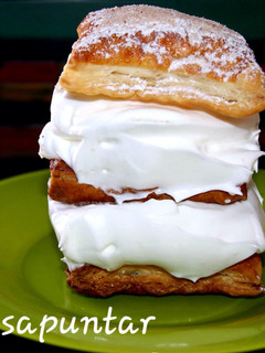 Una foto de Milhoja de Merengue