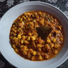 A picture of Corn curry.