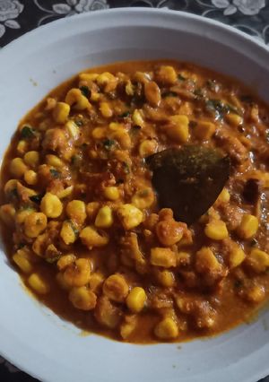 A picture of Corn curry.
