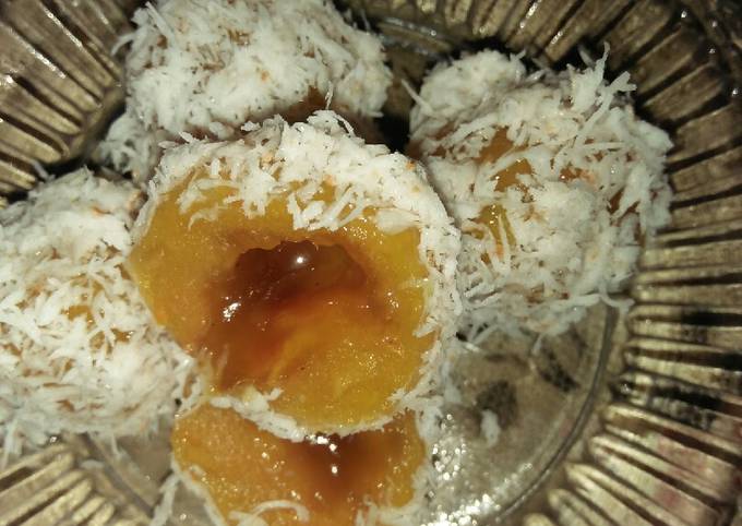 Langkah Mudah untuk Membuat Sweet klepon yellow, Lezat