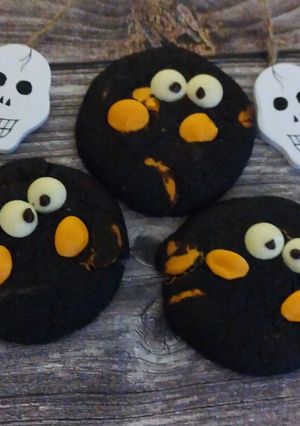 Une photo de Halloween cookies
