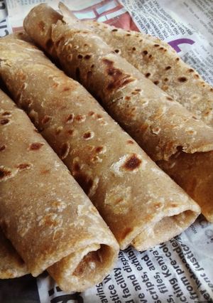 A picture of Healthy Wholewheat Chapati #eastercontest.