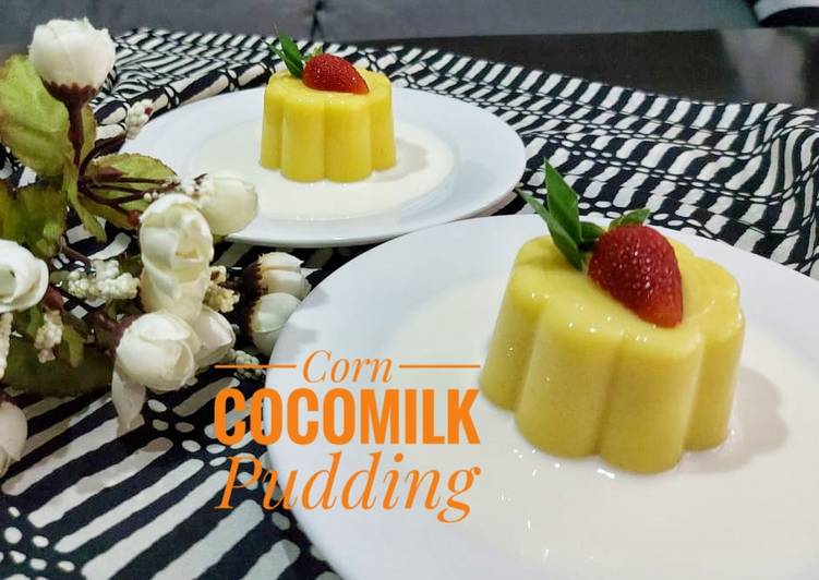 Corn Cocomilk Pudding